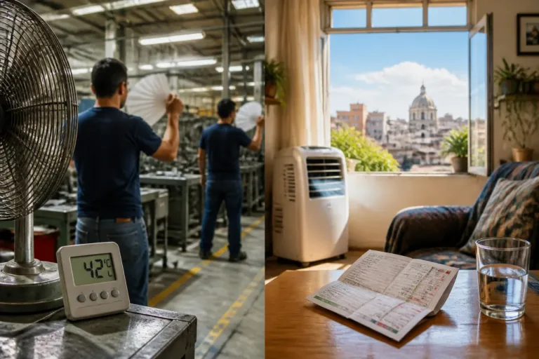 Ola de calor pone en riesgo productividad y costos: impacto directo en hogares y empresas