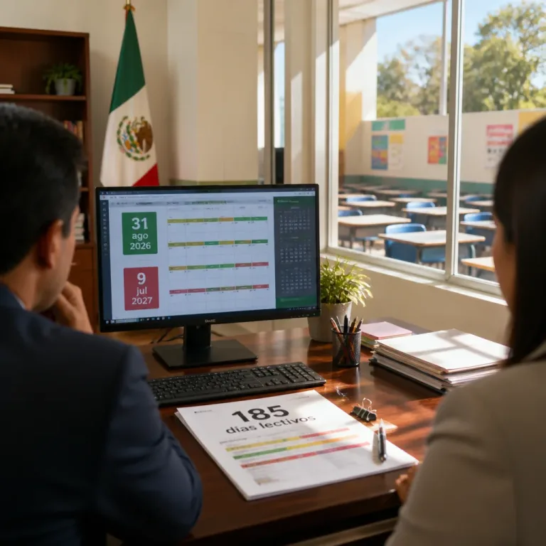 SEP propone iniciar ciclo 2026-2027 el 31 de agosto; calendario contempla 185 días lectivos