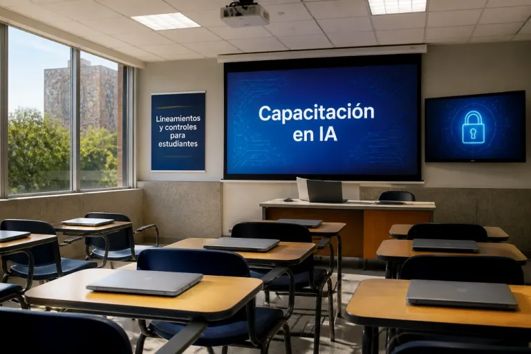 Uso de IA en aulas: UNAM pide capacitación docente y control en estudiantes