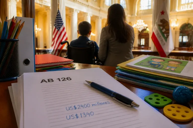 California aprueba inversión récord de US$2400 millones para educación especial en K-12