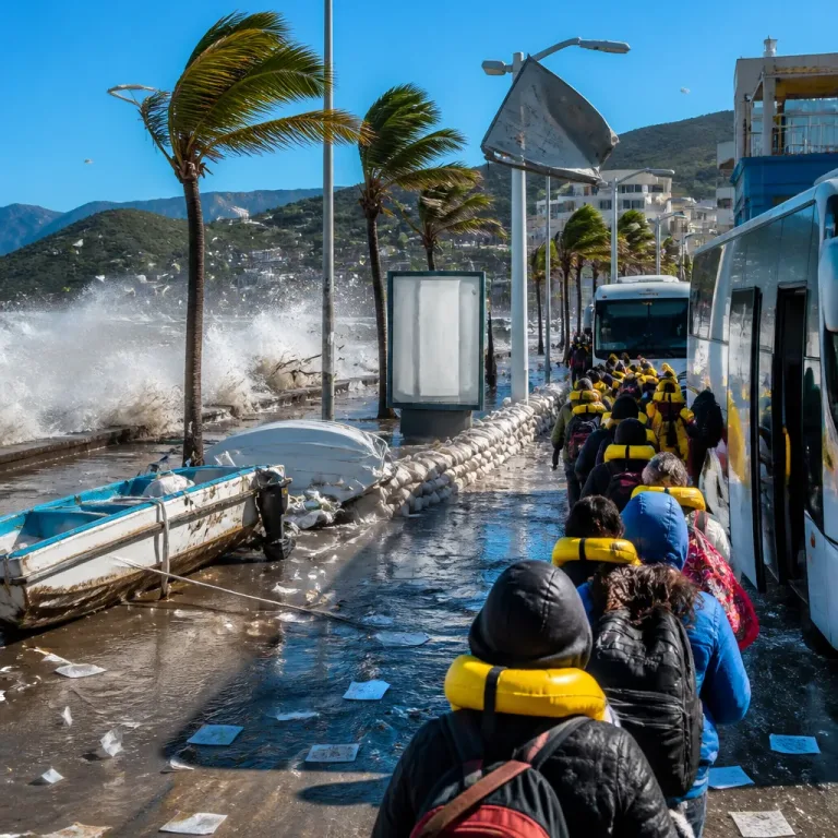 Tifón Bavi toca tierra en China; casi 2 millones evacuados y rachas de 145 km/h