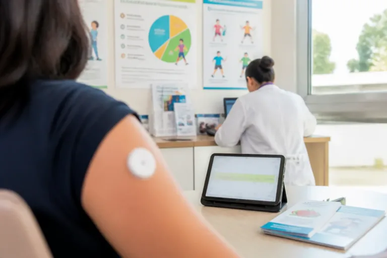 Monitorización continua de glucosa muestra beneficios modestos en diabetes tipo 2 sin insulina