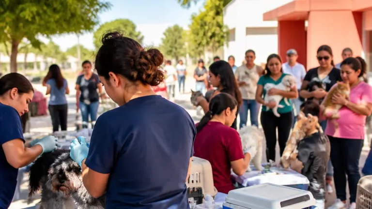 En Delicias aplican cerca de 500 vacunas antirrábicas a perros y gatos