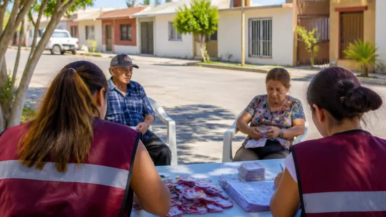 En Gómez Palacio avanza operativo casa por casa del Bienestar para pagos y reposiciones