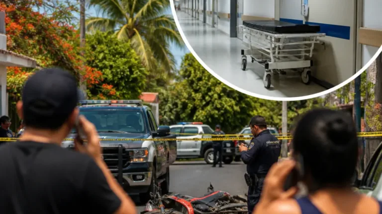 En Tecomán, piden apoyo urgente para trasladar a niña herida tras presunta persecución policial