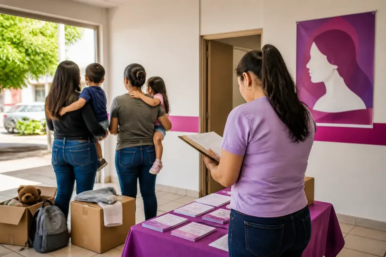 En Tepic, dos mujeres huyen de la violencia y reciben apoyo del INMUNAY