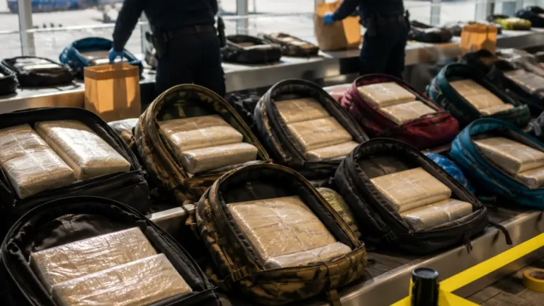En Tijuana aseguran 165 kg de cocaína y detienen a 11 personas en el aeropuerto