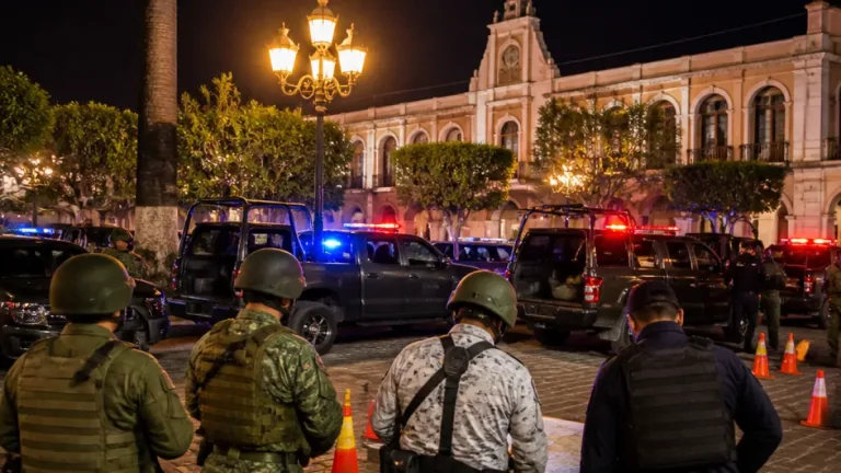 En Uruapan, Grecia Quiroz retoma recorridos con respaldo de 60 elementos federales
