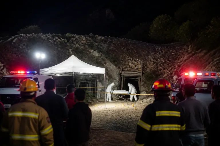 Encuentran cuerpo en tiro de mina cerca de La Garrapata; Fiscalía realiza peritajes
