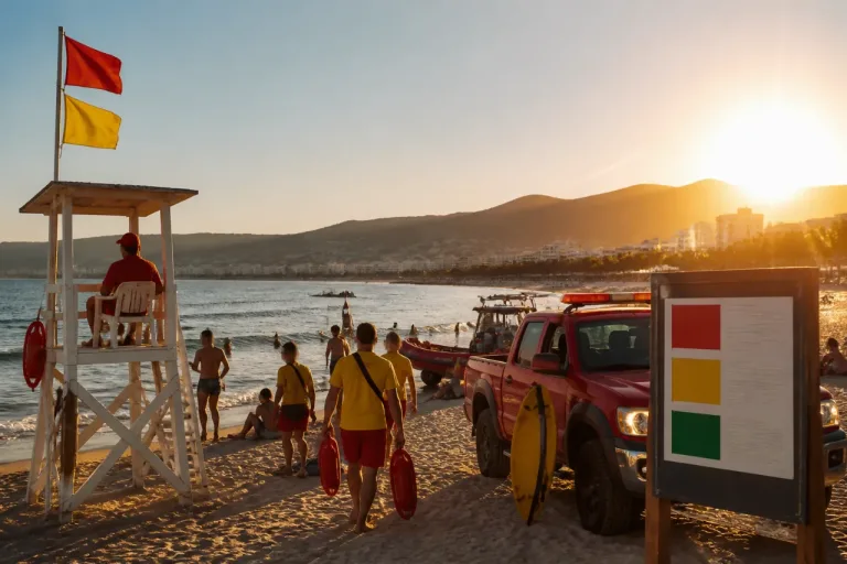 Ensenada refuerza vigilancia en playas y establece horarios de salvavidas para el periodo vacacional