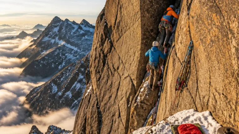 Escalada en Condoriri: Emiliano Cárdenas participa en apertura de ruta de alta dificultad