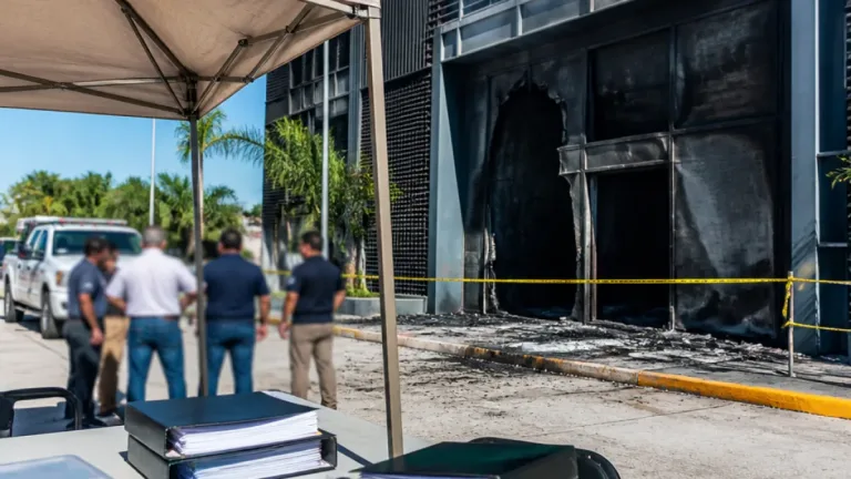 Exigen aclarar investigación y seguro tras incendio en la Nave 1 del Parque Tabasco