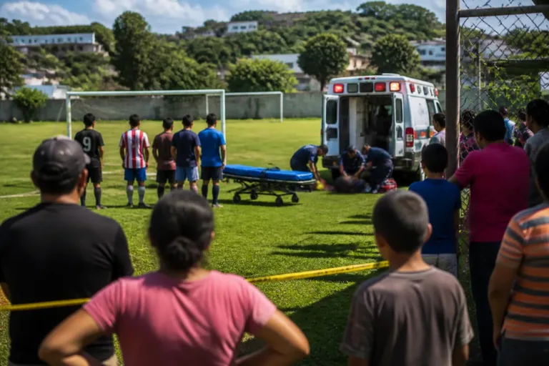 Fallece un hombre durante un partido de fútbol en colonia Xamaipak, Tuxtla Gutiérrez