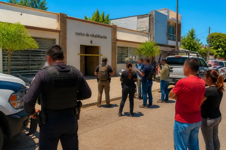Fiscalía asegura centro de rehabilitación en Durango en una investigación por lesiones y amenazas