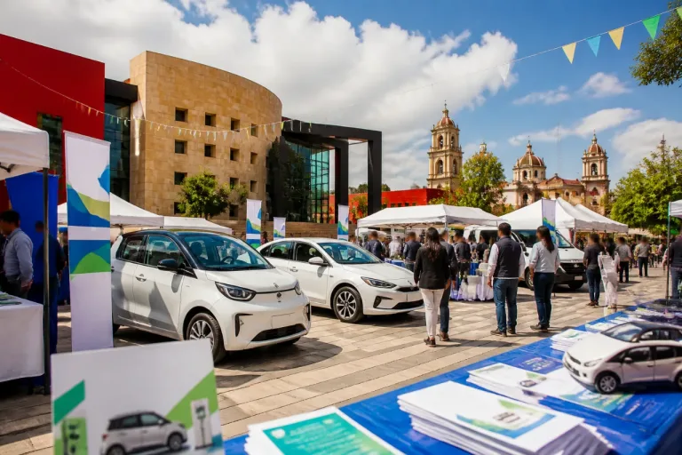 Foro de electromovilidad y feria de empleo reúnen a autoridades y empresas en Lerma