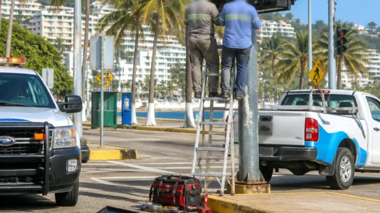 Gobierno de Acapulco restablece semáforos en puntos críticos para mejorar movilidad