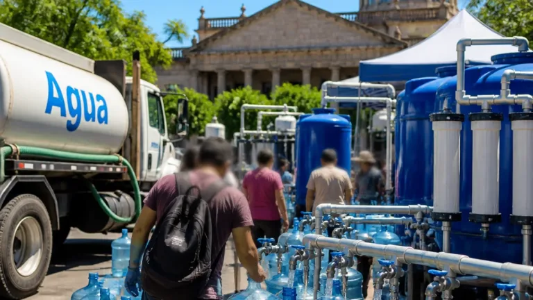 Gobierno de Jalisco activa pipas, plantas provisionales y envía Plan Hídrico al Congreso