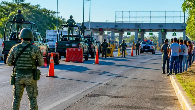 Gobierno de Jalisco realiza simulacro en accesos viales de la ZMG tras meses de narcobloqueos