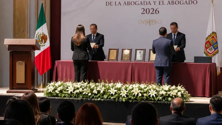 Gobierno de Nayarit entrega el Premio Estatal de la Abogada y el Abogado 2026 a cuatro juristas