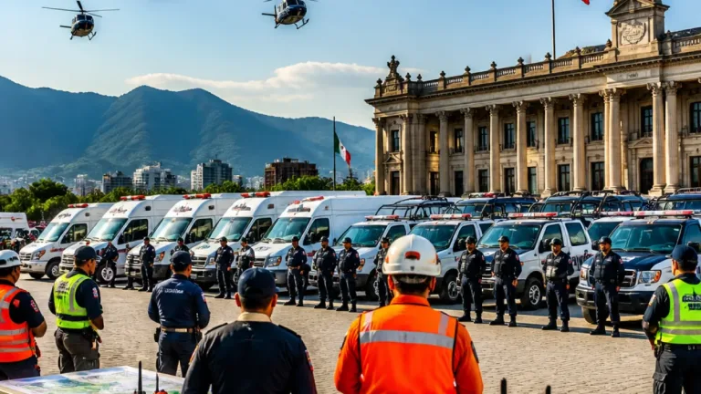 Gobierno de Nuevo León despliega operativo veraniego con 1,350 elementos y helicópteros