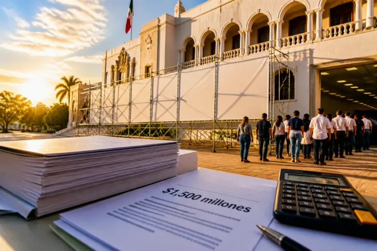 Gobierno de Yucatán anuncia solicitud de empréstito por $1,500 millones para proyecto Renacimiento