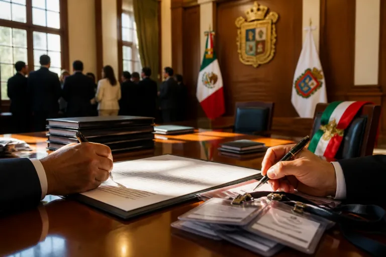 Gobierno del Edomex acuerda aumento salarial y nuevas prestaciones para maestros
