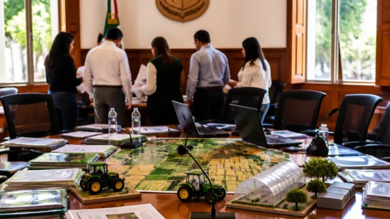 Gobierno estatal define ruta para apoyar al campo y enfrentar retos climáticos