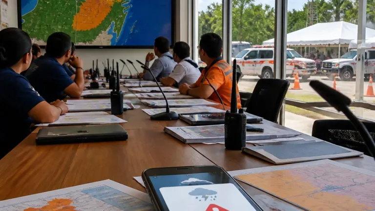 Gobierno federal probará alertas por celular para avisar lluvias intensas y huracanes en Yucatán
