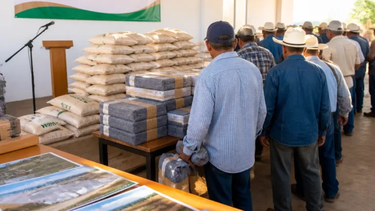 Gobierno y Ayuntamiento entregan semilla a 150 productores de Guadalupe para fortalecer la producción local