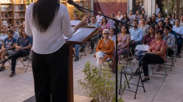 Gómez Palacio: Arturo Beristáin impulsa lectura e inclusión en Casa Faya