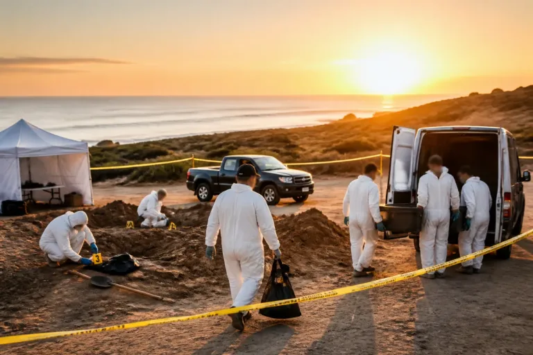 Hallan tres inhumaciones clandestinas en Los Cabos; Fiscalía inicia diligencias periciales
