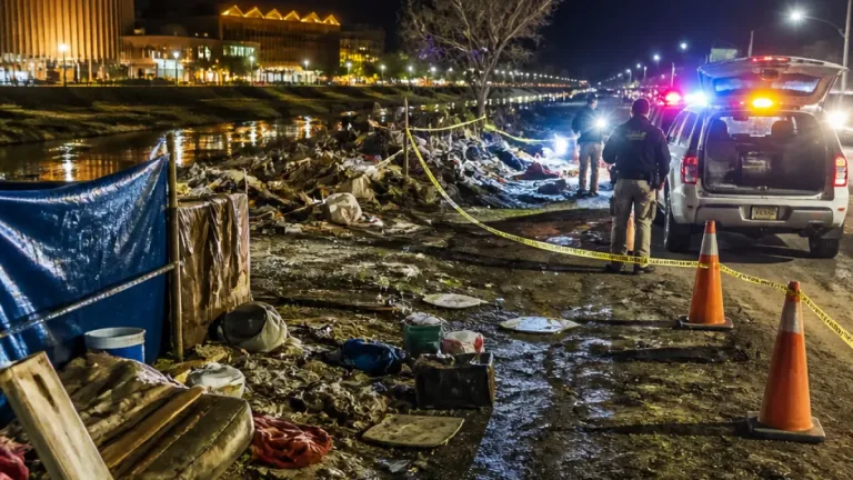 Homicidio junto al río Tecate: mujer asesinada en zona de campamentos