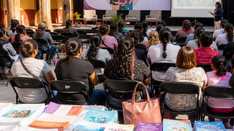 Huamantla refuerza programas de crianza con conferencia para madres, padres y cuidadores