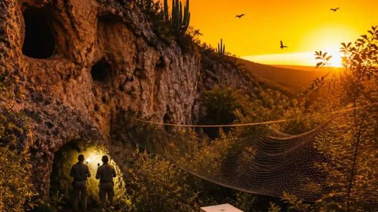 Identifican ocho especies de murciélagos en Maderas del Carmen; su papel clave en el campo