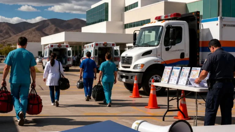 IMSS refuerza atención en Chihuahua; autoridades estatales cuestionan comunicación y emiten avisos por tormentas