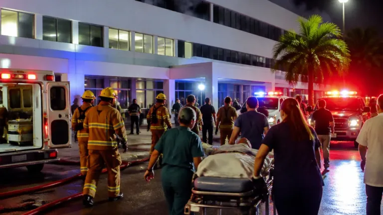 Incendio en el IMSS de Chetumal obliga a evacuar pacientes; sin lesionados