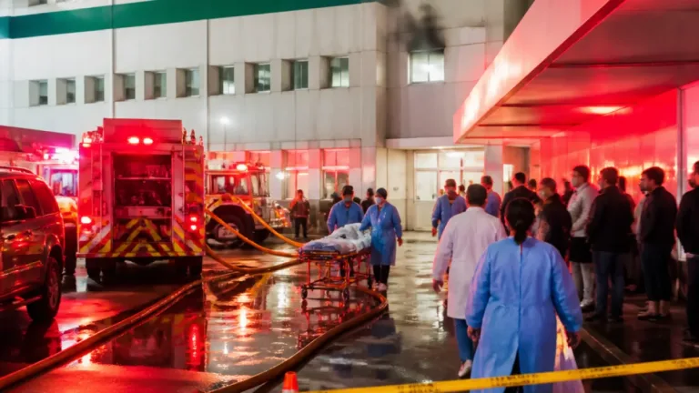 Incendio en quirófano del IMSS en Chetumal obliga a evacuar pacientes y personal