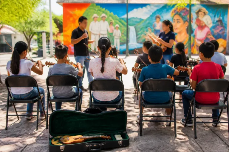 Iniciativa local impulsa el huapango en Ciudad Valles para niños, jóvenes y adultos