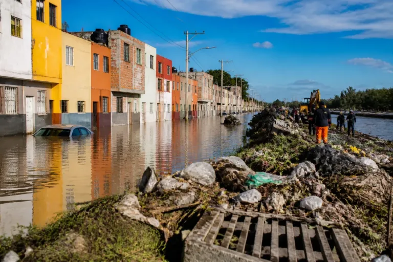 Inundaciones en Tizayuca: lluvia torrencial deja alrededor de 50 viviendas dañadas