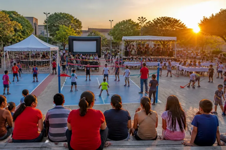 Jesús María acerca cine y actividades gratuitas a barrios durante las vacaciones de invierno