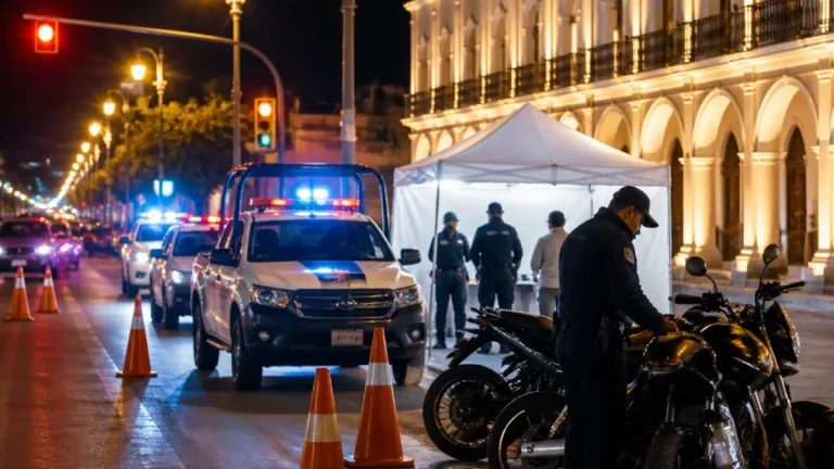 Jesús María despliega operativo nocturno de tránsito y alcoholemia tras disturbios