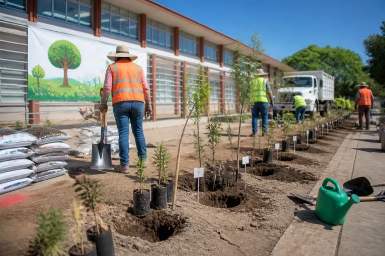 Jesús María impulsa reforestación escolar: más de 400 árboles en la primaria Macuilxochitzin