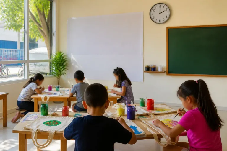 Jesús María ofrece taller gratuito de decoración de bolsas de tela para niños