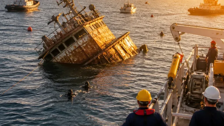 La Armada hunde el ex buque “Mariscal PC-211” para crear un arrecife artificial en Guaymas