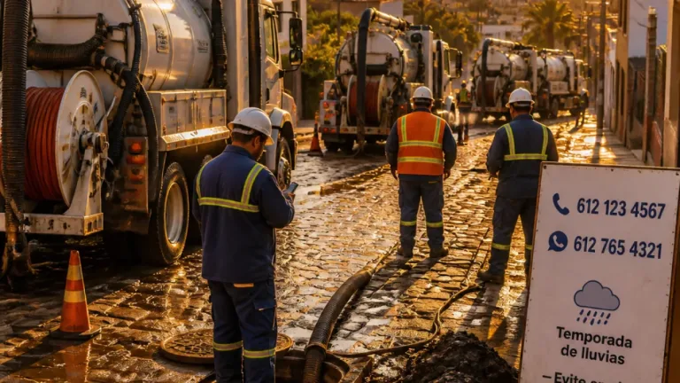 La Paz fortalece atención a alcantarillado: OOMSAPAS recibe 40 reportes diarios