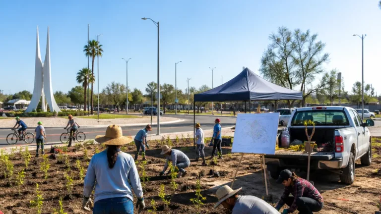 Lerdo proyecta segundo Bosque Urbano de 17 mil m² junto a la rotonda Hermila Galindo