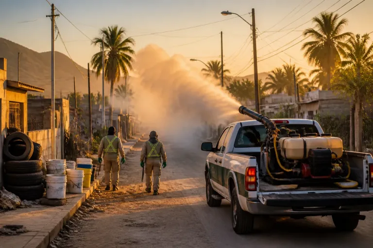 Los Cabos activa fumigación contra dengue; operativos vespertinos hasta noviembre