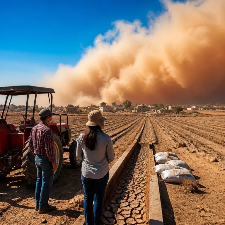 Tormentas de polvo: un riesgo climático y sanitario que complica cumplir metas de desarrollo