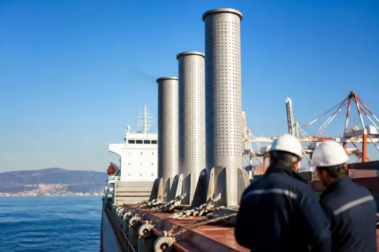 Velas de acero eSAIL buscan reducir hasta 20% del combustible y CO2 en grandes buques