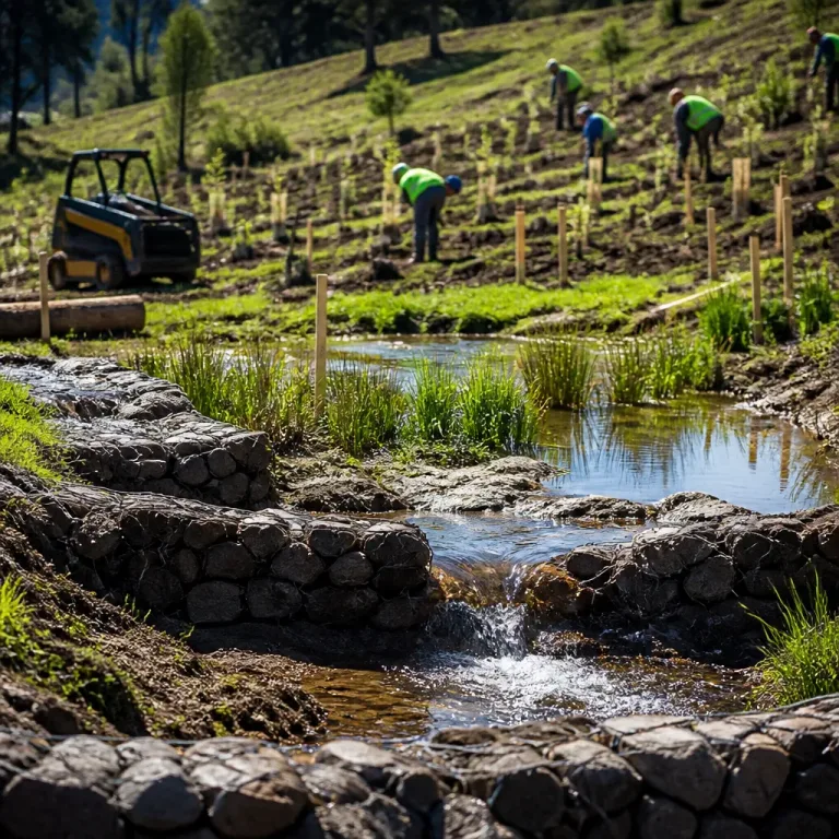Avances en el rescate del lago de Pátzcuaro: obras, reforestación y empleo temporal